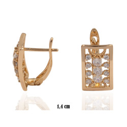 Kolczyki Xuping pozłacane 18k - MF40396